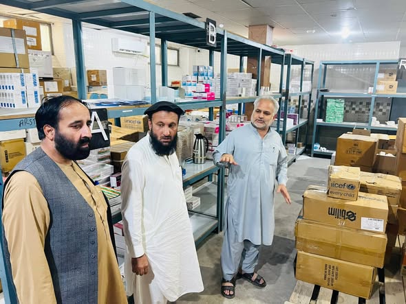 Medical Equipment supplied to Nuristan Health Facilities